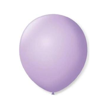 Imagem de Balao Liso 5 Malva C/50 Pic Pic