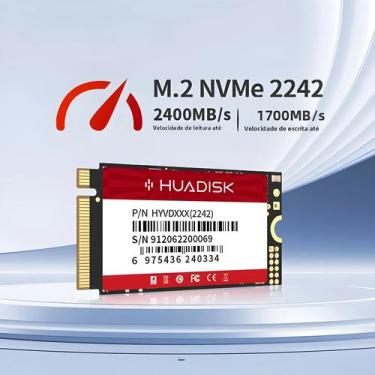Imagem de SSD Interno HUADISK NVMe M.2 PCIe Gen3.0 TLC De Alta Velocidade 128GB 