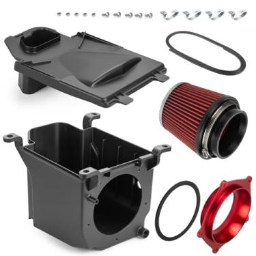 Imagem de Kit de filtro de ar e caixa de ar com tampa de vedação para Yamaha YFZ450 2004-2013 YFZ450X 2008