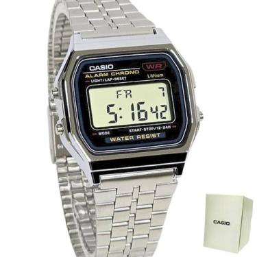 Imagem de Relógio Casio Unissex Vintage Digital A159WA-N1DF, Prata