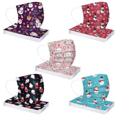 Imagem de Máscara infantil Máscara facial descartável Industrial 3ply Ear Loop -