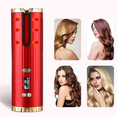 Imagem de Ferros de frisar ferro modelador de cabelo automático sem fio ferro de