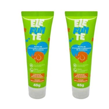 Imagem de Kit C2 Creme Contra Assaduras Elefante 45g - CHAM S INDUSTRIA DE COSME