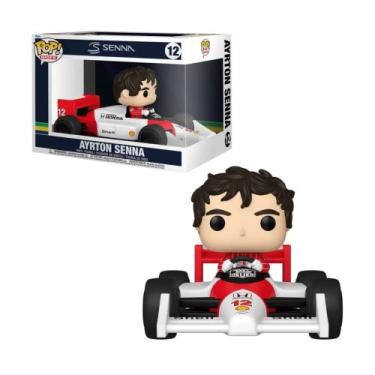 Imagem de Boneco Funko Pop! Rides Super Deluxe McLaren - Ayrton Senna Candide - 