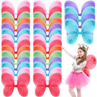 Imagem de Asas de fada para meninas Junkin Butterfly Wings 36 unidades de 2 a 12