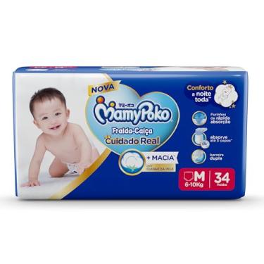Imagem de MamyPoko Fralda-Calça Premium Seca M 34 Unidades