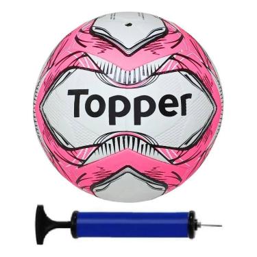 Imagem de Bola Futsal Topper + Rosa-Chiclete