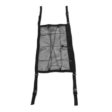 Imagem de TOPINCN Rede de Carga de Vagão Extensível, Rede de Armazenamento Lateral Dobrável, Organizadores de Malha de Capacidade Extra Grande, Acessórios de Rede de Carga de Carrinho Respirável