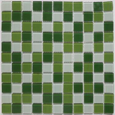 Imagem de Pastilha de Vidro Cristal de 30cm X 30cm Rende Glass Mosaic