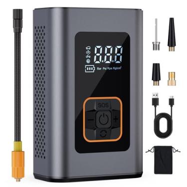 Imagem de Compressor de ar portátil com inflador de pneus CKWUE 180PSI