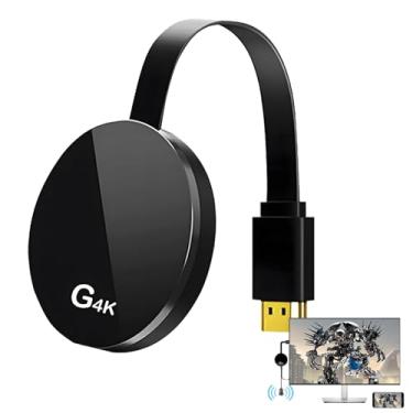 Imagem de Adaptador de espelhamento de tela 4K, dongle de exibição HDMI sem fio compatível com DLNA, Miracast, AirPlay, não é necessário baixar o aplicativo, para i-Phone, i-Pad, Android, tablet, laptop para