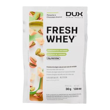 Imagem de Fresh Whey Dux Sabor Pistache e Chocolate Branco com 20g de Proteína Sachê 30g