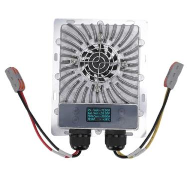 Imagem de Generic Controlador de Carga Solar MPPT, Display LCD de 1200 W 20A Com Resfriamento de Ventilador Inteligente, para de Painel Solar de Baterias de íon de Lítio 24V 36V 48V 60V 72V