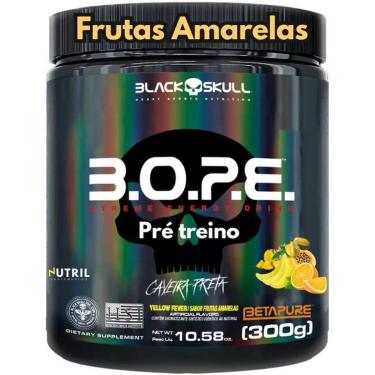 Imagem de Pré Treino BOPE Black Skull 300g B.O.P.E. Explosão de Energia e Performance Musculação-Unissex