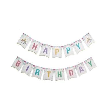 Imagem de Decorações De Festa De Aniversário De Unicórnio Para Meninas, Pratos, 