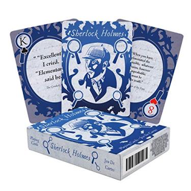 Imagem de AQUARIUS Sherlock Holmes Quotes Playing Cards