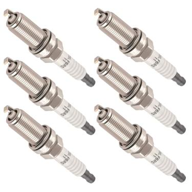 Imagem de maXpeedingrods 6 peças de velas de ignição irídio 6176 para Toyota Camry Highlander Avalon Sienna Highlander Hybrid RAV4 Venza 2005-2018, para Lexus ES350 RX350 RX450H 2007-2015 3.5L V6 2GR-FE 90919