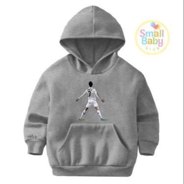 Imagem de Moletom Infantil / Juvenil / Unissex Cristiano Ronaldo CR7 Siuuuuuuuuu