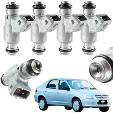 Imagem de Kit Com 4 Bicos Injetores Corsa 1.0 1.4 8V Flex Gasolina 2006 2007 2008 - FJ10739, 94.705.391
