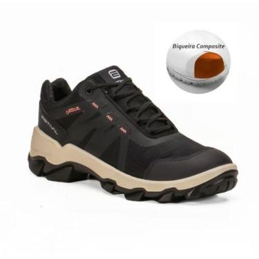 Imagem de Sapato de Segurança Hybrid Smart Black Estival Preto HB30003S1 Bico Co