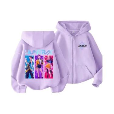 Imagem de Moletom Com Capuz Kawaii Para Crianças Meninos E Meninas, Estilo Kpop 