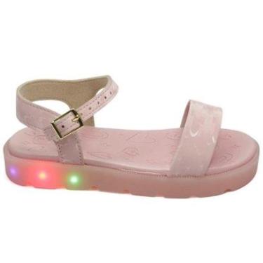 Imagem de Sandália Infantil Molekinha Napa Talim Led Menina 2741.200-Feminino