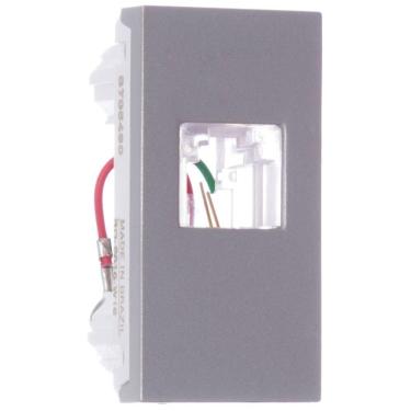 Imagem de Módulo Tomada Rj11 2 Fios Branco Orion - S70549004 - Schneider Modulo Tomada Rj11 2fios 1m Bco Schneide