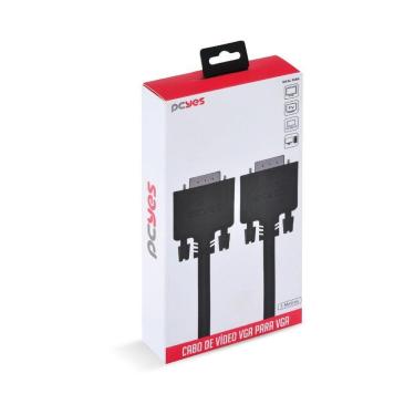 Imagem de Cabo Vga 15 Pinos Macho 3m - Pvm15-3