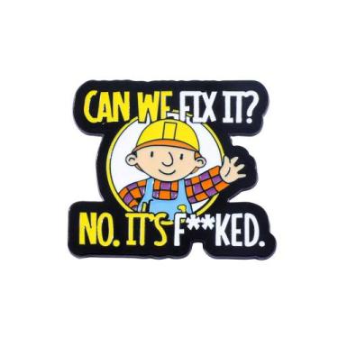 Imagem de Broche Pins Funny Cartoon Character Alloy 3,9 x 3,4 cm - Yiweisai