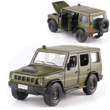 Imagem de Caminhão militar de liga fundida sob pressão em escala 1:32 para crian