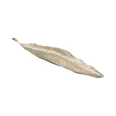 Imagem de Suporte Para Incenso Em Forma De Folha Em Liga Antiga, Bandeja Para In