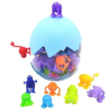 Imagem de Ventosa de silicone para brinquedos de banho para crianças 36 peças co