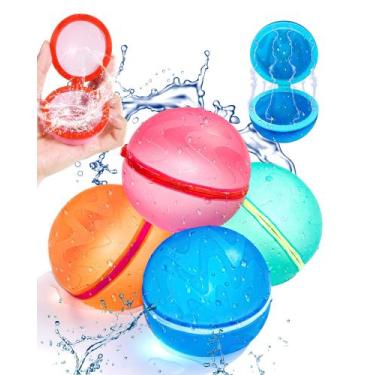 Imagem de Balões de água Bopicokok reutilizáveis recarregáveis 1000x silicone