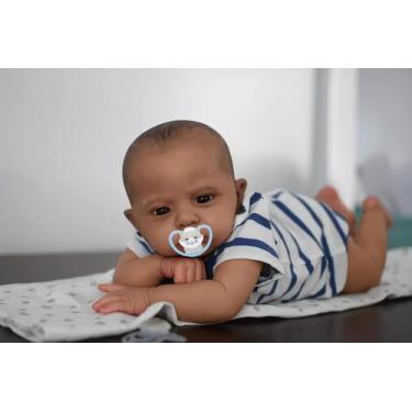 Imagem de Boneca Renascida TERABITHIA Menino recém-nascido realista de 60 cm