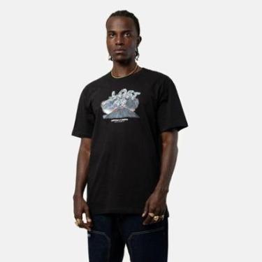 Imagem de Camiseta Lost Volcano SM25 Masculina-Masculino