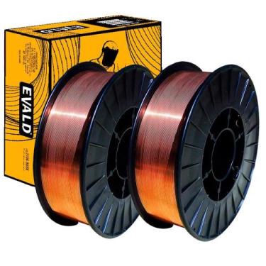 Imagem de Arame para Solda MIG Rolo 5 Kgs 0.8mm ER70S-6 EVALD