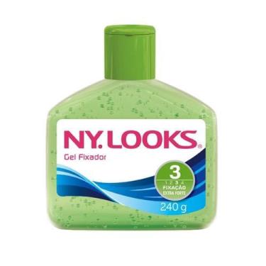 Imagem de Gel Fixador Extra Forte 240g Ny. Looks Brilho e Filtro Solar