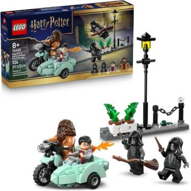 Imagem de Lego Fuga da Rua dos Alfeneiros Hagrid e Harry Potter 76459