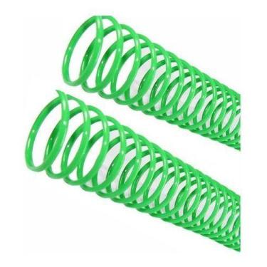 Imagem de Espiral Para Encadernação Verde 12 Mm Para 70 Folhas 100un - CASSMAR