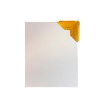 Imagem de Cantoneiras de Papel Auto Adesiva para Fotos Lassane Tamanho 13mm Embalagem com 84 Unidades Ouro