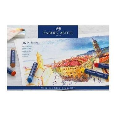 Imagem de Giz Pastel Oleoso Creative Studio 36 Cores Faber Castell