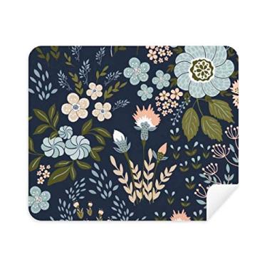 Imagem de Pano de limpeza de tela para telefone com tinta de flor selvagem, 2 peças, tecido de camurça