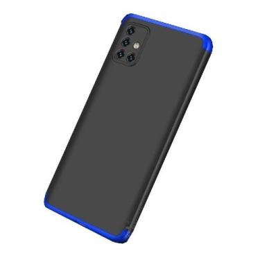 Imagem de Capa Capinha Anti Impacto 360 Para Samsung Galaxy S20 Plus com Tela de 6.7 Polegadas Case Acr�lica Fosca Acabamento Slim Macio - Danet (Azul)