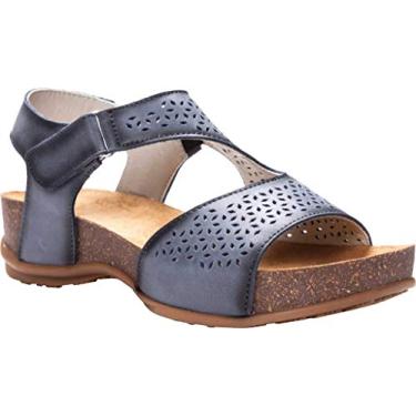 Imagem de Sandália feminina Propet Phoebe, Azul, 6 Wide
