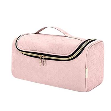 Imagem de Bolsa de Armazenamento para Modelador de com de Suspensão, Alisador de Secador de Bolsa Organizador Titular, Estojo de Via, Rosa