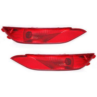 Imagem de JESYMBX Para Hyundai Tucson 2015-2018 Lâmpada refletora de pára-choques traseiro Lâmpada de freio Lado do passageiro direito