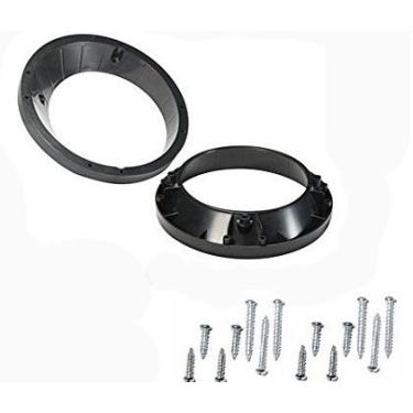 Imagem de Custom Install Parts Adaptador de alto-falante de 13,3 a 16,5 cm para Harley Davidson Ultra e Roadglide Street Electra Enclosure Trim Mount Bezel