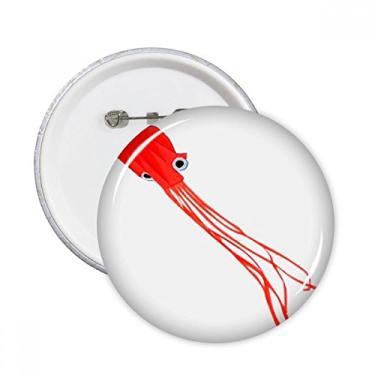 Imagem de Pinos redondos tradicionais chineses padrão de pipa polvo para decoração de roupas, 5 peças, presente