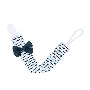 Imagem de Clingo Prendedor De Chupeta - Mustaches Mustaches Tamanho Único