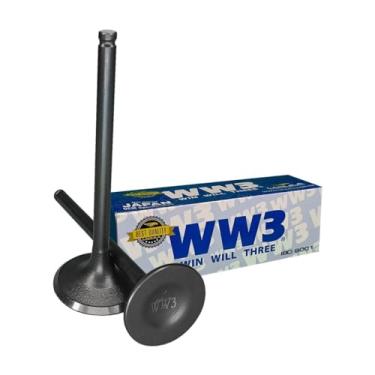 Imagem de Par Valvula Admissão E Escape Ww3 Biz 100 C100 Dream Pop 100 Neo 115